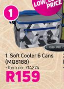 Leisure Quip Soft Cooler 6 Cans MQ8188