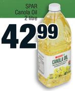 Spar Canola Oil-2Ltr