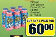 Parmalat Steri Stumpie Flavoured Low Fat Milk (Selected)-Any 6 x 350ml Pack