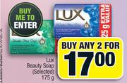 Lux Beauty Soap (Selected)-Any 2 x 175g