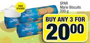 Spar Marie Biscuits-Any 3 x 200g