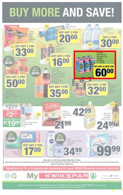 KWIKSPAR EASTERN CAPE : My Kwikspar (21 April - 3 May 2020), page 4