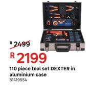 Dexter 110 Piece Tool Set In Aluminium Case 81419554