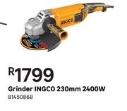 Ingco Grinder 230mm 2400W 81450868
