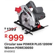 Power Plus Circular Saw 1200W 185mm POWE30050 81480612