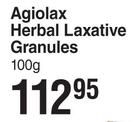 Agiolax Herbal Lexative Granules 100g