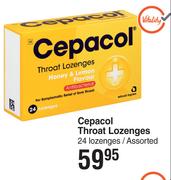 Cepacol Throat Lozenges 24 Lozenges Assorted
