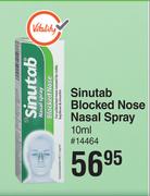 Sinutab Blocked Nose Nasal Spray-10ml