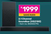 Hisense 2.1 Channel Soundbar HS2100