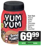 Yum Yum Peanut Butter Assorted-800g 