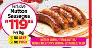 Mutton Sausages-Per Kg