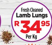 Fresh Cleaned Lamb Lungs-Per Kg