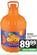 Brookes Oros Squash-5Ltr Each