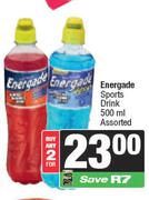 Energade Sports Drink Assorted-For Any 2 x 500ml