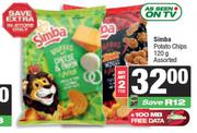 Simba Potato Chips Assorted-For Any 2 x 120gm