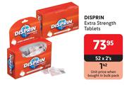 Disprin Extra Strength Tablets-52 x 2's