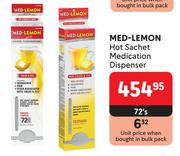 Med-Lemon Hot Sachet Medication Dispenser-72's