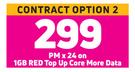 2 x Tecno Spark Pro 128GB 4G Smartphone-On 1GB Red Top Up Core More Data (24 Month) + Promo 70