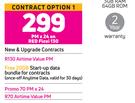 2 x Tecno Spark 7 64GB 4G Smartphone-On Red Flexi 130 + Promo 70