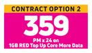 2 x Tecno Spark 7 64GB 4G Smartphone-On 1GB Red Top Up Core More Data + Promo 70