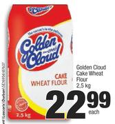 Golden Cloud Cake Wheat Flour-2.5kg Each