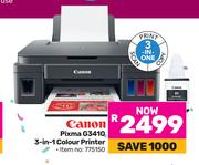 Canon Pixma G3410 3-In-1 Colour Printer