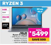 Asus 15.6"(39cm) Ryzen 3 Laptop