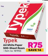 Typek A4 White Paper (500-Shet Ream)