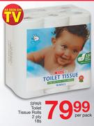 Spar Toilet Tissue Rolls 2 Ply-18's Per Pack