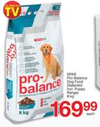 Spar Pro-Balance Dog Food (Selected Incl. Puppy Range)-8kg Each
