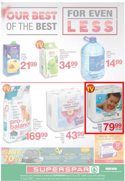 SUPERSPAR COUNTRY EASTERN CAPE : Our Best For less (22 June - 4 July 2021) Valid in Butterworth, Daku, Ndu, New Brighton, Stanford Square, Tams, Zonke, page 4
