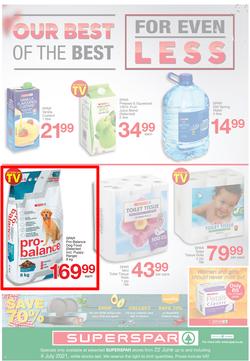 SUPERSPAR COUNTRY EASTERN CAPE : Our Best For less (22 June - 4 July 2021) Valid in Butterworth, Daku, Ndu, New Brighton, Stanford Square, Tams, Zonke, page 4