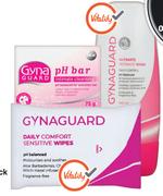 Gyna Guard Intimate Cleasing PH Bar-75g Each