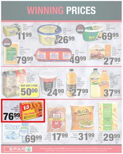 SPAR COUNTRY EASTERN CAPE : My Spar (25 May - 6 June 2021) Valid in Amahlathi, Bedford, Buffalo Flats, Cala, Centane, Idutywa, Kwa-Fetting, Komga, Lady Frere, Nemato, Ugie, Willowvale, page 4