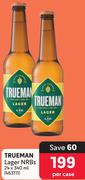 Trueman Lager NRBs-24 x 340ml Per Case
