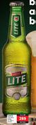 Castle Lite Beer NRBs-24 x 330ml Per Case