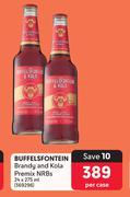 Buffelsfontein Brandy 7 Kol Premix NRBs-24 x 275ml Per Case