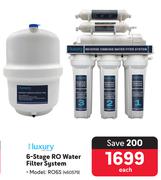 Luxury 6 Stage RO Water Filter System RO6S
