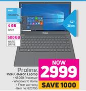 Proline 14" (35cm) Intel Celeron Laptop 