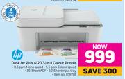 HP DeskJet Plus 4120 3-In-1 Colour Printer