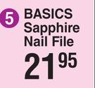 Basics Sapphire Nail File
