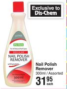 Dis-Chem Nail Polish Remover Assorted-300ml Each
