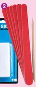Basics Nail File Board Plus Cuticle Stick 6 Piece