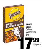 Imana Stock Cubes Assorted-24s Per Pack