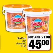 Shelford Jam Assorted-For Any 2 x 1.1Kg