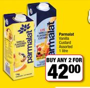 Parmalat Vanilla Custard Assorted-For Any 2 x 1L