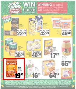 SPAR SAVEMOR EASTERN CAPE (21 December 2021 - 2 January 2022) Valid in Alexandria, Dordrecht, Hogsback, Idutywa, Willowvale, Mooiplaas, Richmond, page 4