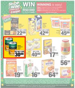 SPAR SAVEMOR EASTERN CAPE (21 December 2021 - 2 January 2022) Valid in Alexandria, Dordrecht, Hogsback, Idutywa, Willowvale, Mooiplaas, Richmond, page 4
