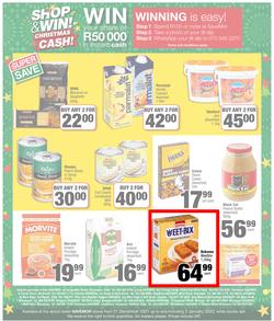SPAR SAVEMOR EASTERN CAPE (21 December 2021 - 2 January 2022) Valid in Alexandria, Dordrecht, Hogsback, Idutywa, Willowvale, Mooiplaas, Richmond, page 4