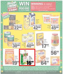 SPAR SAVEMOR EASTERN CAPE (21 December 2021 - 2 January 2022) Valid in Alexandria, Dordrecht, Hogsback, Idutywa, Willowvale, Mooiplaas, Richmond, page 4
